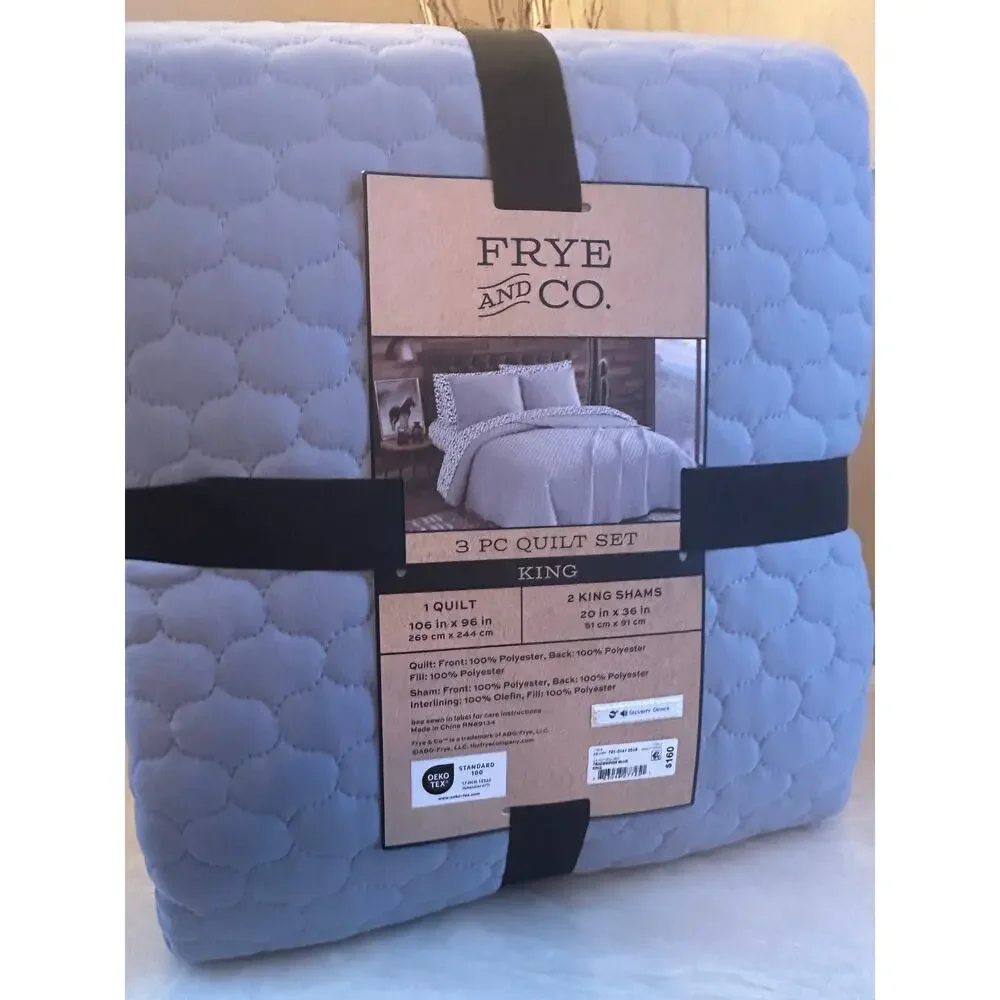 Frye Vintage Washed Cotton Quilt Set
